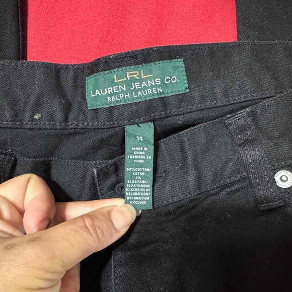 Ralph Lauren Black Jeans - Picture 2 of 6